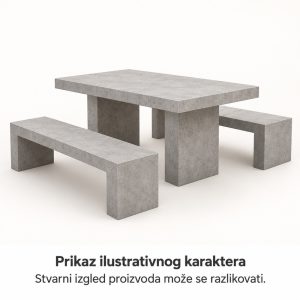 Betonski stolovi i klupe
